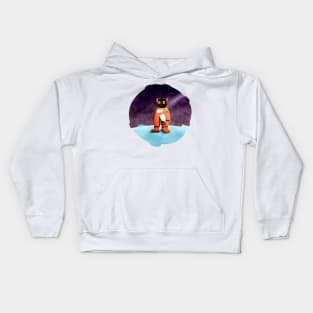 Ground Control to Major Tom Cat Kids Hoodie